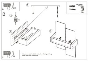 Brilagi -  LED Nástenné svietidlo HERA 1xE27/7,5W/230V drevo