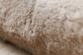 Protišmykový koberec POSH Shaggy camel, béžový plyš