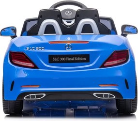 LEAN CARS Elektrické autíčko Mercedes SLC 300 LED MP3 modré