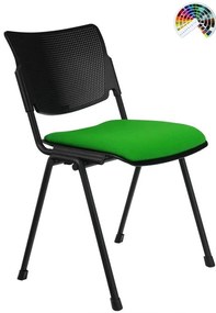 ALBA Konferenčná rokovacia stolička MIA plast čalúnenie BONDAI, BOMBAY, FORTIS