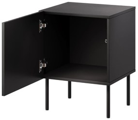 Cama Nočný stolík Isla (2 ks) - čierna