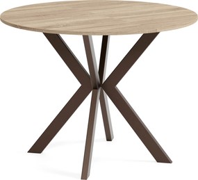 Okrúhly rozkladací jedálensky stôl DEVO Veľkosť: 90 - 128 cm
