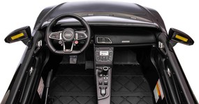 Ramiz Audi Spyder R8 LIFT vozidlo Čierna