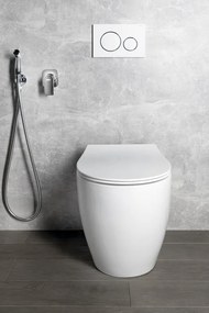 Isvea Isvea, SENTIMENTI WC misa stojaca, Rimless, 36x55cm spodný/zadný odpad, biela, 10SM10004SV