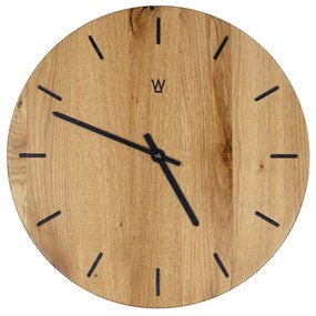 Wooded Nástěnné hodiny Sarnia z masivu DUB o32 cm