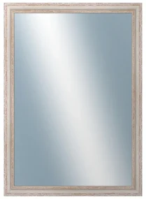 DANTIK - Zrkadlo v rámu, rozmer s rámom 50x70 cm z lišty LYON šedá (2667)