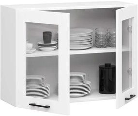 Horná kuchynská skrinka OLIWIA W80 H580 biela