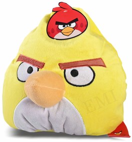Dekoratívny vankúš Angry Birds žltý