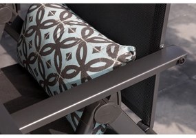 Polohovacia záhradná stolička vo farbe xerix Hartman Aruba