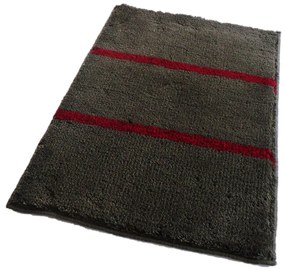 ROUTNER Kúpeľňová predložka IRSINA Antracit 10505 - Antracit / 60 x 100 cm 10505