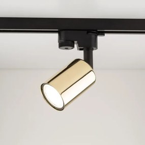 Bodové svietidlo do lištového systému TOP 1xGU10/10W/230V zlatá/čierna