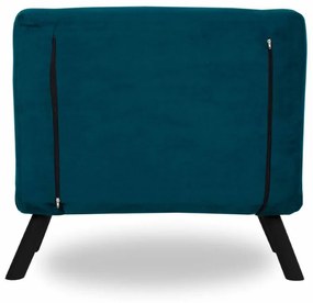 Rozkladacie kreslo Sando 60 cm petrolejové