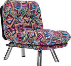 Rozkládací křeslo Misa Small vícebarevné