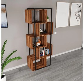 Regál Decorative 5 (orech). Vlastná spoľahlivá doprava až k Vám domov. 1108026