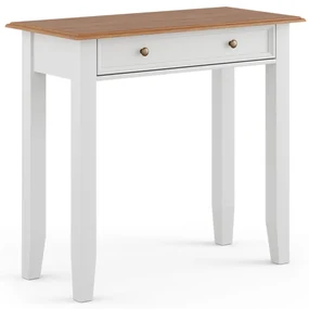 PROXIMA.store - Rustikálny toaletný stolík 0.3 - BELLUNO ELEGANTE FARBA: biela - dub