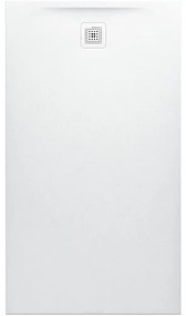 LAUFEN Pro obdĺžniková sprchová vanička z materiálu Marbond, odtok na kratšej strane, 1600 x 900 x 42 mm, biela matná, H2139590000001