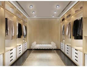 Azzardo AZ4175 - Podhľadové svietidlo ESTER 1xGU10/50W/230V okrúhly čierna