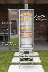 KAISER KAISEROVA PRESKLENÁ '125' elektrická udiareň