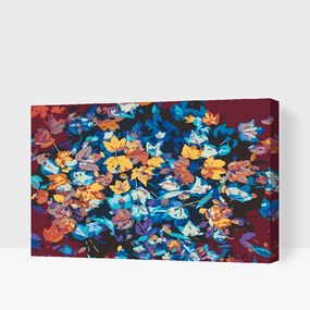 Gario Maľovanie podľa čísel Opadané lístie Rozmery: 60 x 40 cm, Rámovanie: Iba zrolované plátno
