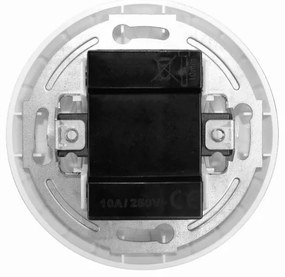 Elhard Vypínač Retro Klasik jednopólový č.1, biely KL1201W