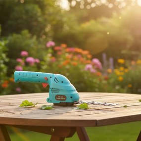 Elektrické nožnice 7,4V s dvoma čepeľami