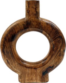XXXLutz VÁZA, drevo, 34 cm - Vázy - 0051730486