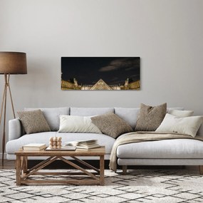 Obraz - Louvre v noci (120x50 cm)