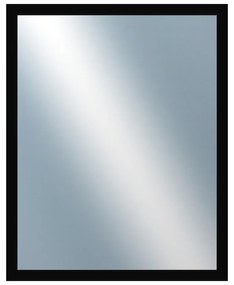 DANTIK - Zrkadlo v rámu, rozmer s rámom 40x50 cm z lišty FC čierna vysoká (2185)
