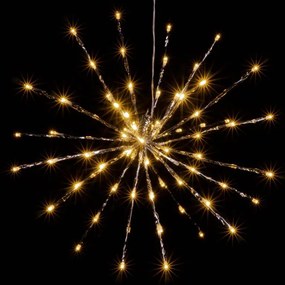 Nexos 33215 Vianočné osvetlenie - meteorický dážď - teplá biela, 40 cm 80 LED
