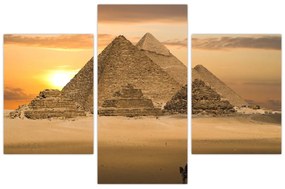 Obraz - Pyramídy (90x60 cm)