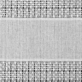 ZÁVES NA KRÚŽKOCH ELIRA 140X250 CM BIELA