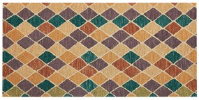 Vlnený koberec 80 x 150 cm viacfarebný KESKIN Beliani