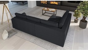 Tmavosivá rohová pohovka (ľavý roh) Ariella - Ropez