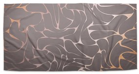 Sablio Uterák Béžové vzorce - 50x100 cm