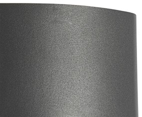 Vonkajšia nástenná lampa tmavosivá vrátane LED 4-svetlo IP54 - Silly