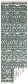 NORTHRUGS - Hanse Home koberce Kusový koberec Twin Supreme 103440 Kuba green creme – na von aj na doma - 80x350 cm