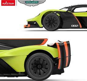 Diaľkovo ovládané auto Aston Martin Valkyrie AMR Pro R/C 1:14 zelené Rastar