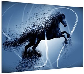 Moderný obraz koňa (70x50 cm)