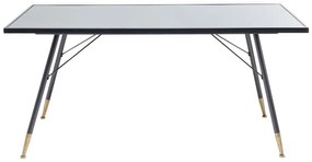 La Gomera stôl čierny 160x80cm