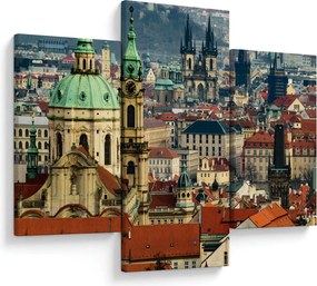 Obraz - Panorama Prahy (90x60 cm)
