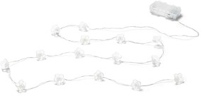 Svetelná reťaz s MICRO LED diódami, kvety