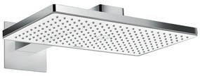 Hansgrohe Rainmaker Select, hlavová sprcha 460 1jet EcoSmart so sprchovým ramenom, biela/chrómová, HAN-24013400