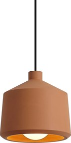 Boho závesná lampa terakota IP44 - Terracotta