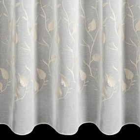 ZÁCLONA NA KRÚŽKOCH BROKLYN 140X250 CM CM VZOROVANÁ