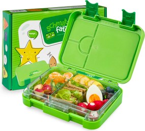 Klarstein Schmatzfatz junior desiatový box, 6 priehradiek, 21,3 x 15 x 4,5 cm, bez BPA