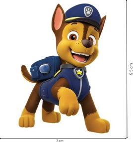 PIPPER. PAW Patrol - Chase - nálepka nad vypínač