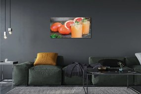 Obraz canvas grapefruit koktail 120x60 cm