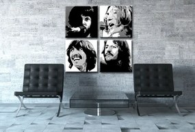 Ručne maľovaný POP Art obraz Beatles