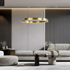 Toolight Toolight, LED stropné osvetlenie, 60W, 3000K, LHJ052-CP1 C, zlatá matná, OSW-50026