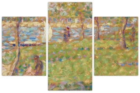 Obraz - Georges Seurat, Study for "La Grande Jatte", reprodukcia (90x60 cm)